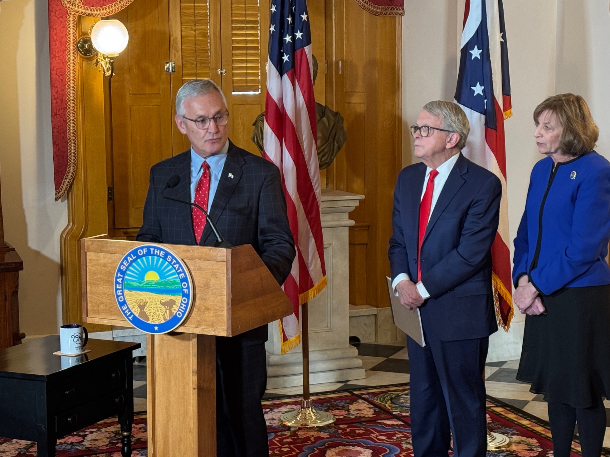 Jim Renz Ohio Ohio Gov. DeWine appoints Jim Tressel lieutenant governor